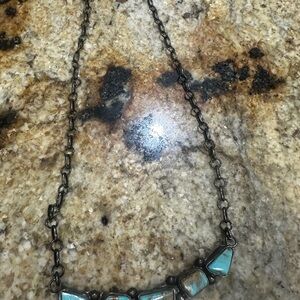 Turquoise and Silver Necklace